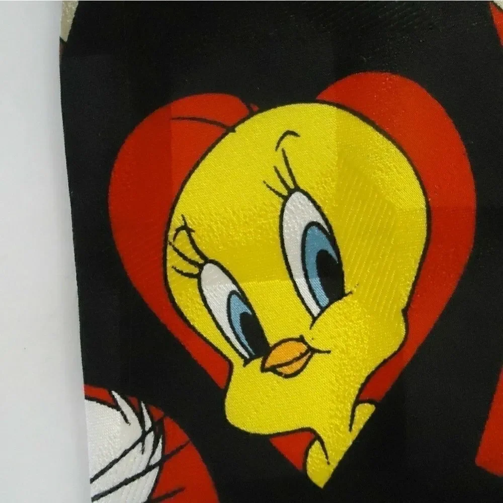 Vintage 1996 Looney Tunes  Neck Tie Warner Bros